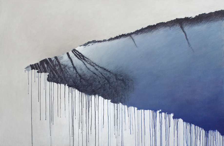 KROTKI SEN, 2008, akryl na płótnie, 120 x 150 cm